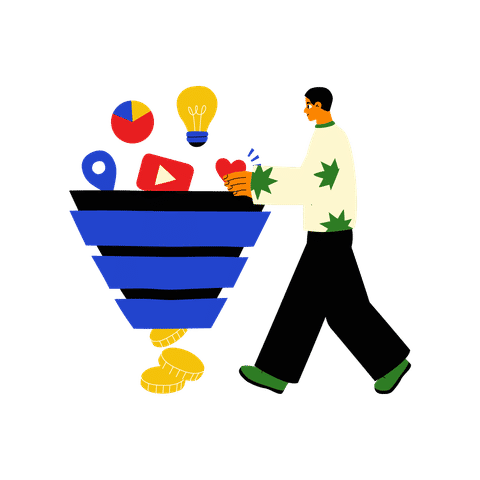Marketing & Advertising Illustrations Animated Illustrations