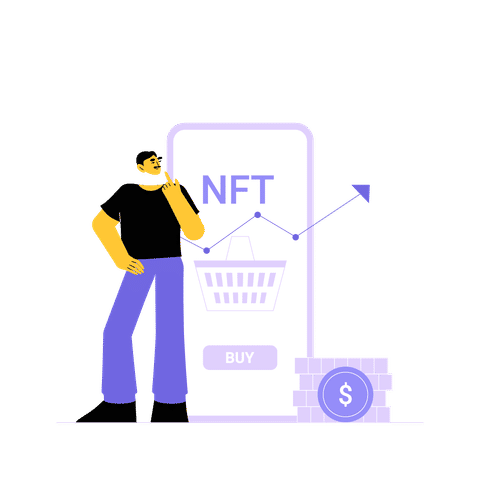 NFT Marketplace Illustrations Illustrations