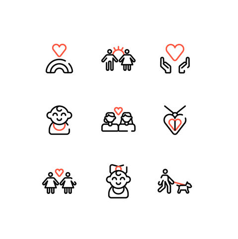 Relationship Icons Icons