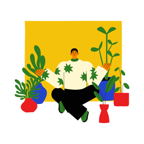 Mental Health & Mindfulness Illustrations Illustrations