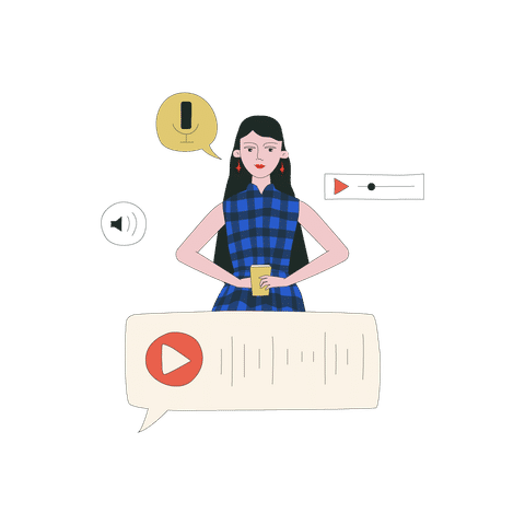 Messaging & Connectivity Illustrations Illustrations
