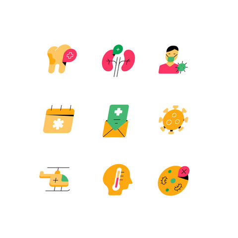 Health Checkup Icons Icons