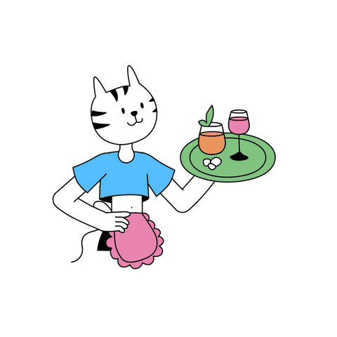 Gourmet Illustrations Animated Illustrations