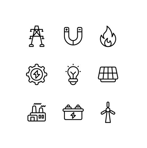 Energy Icons Icons