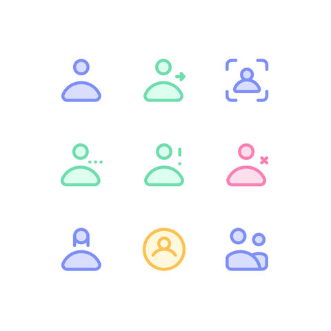 User Profile System Icons Icons