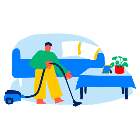 Home & Interior Living Illustrations Animated Illustrations