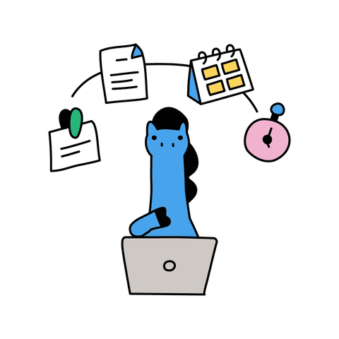 Project Management & Productivity Illustrations Animated Illustrations