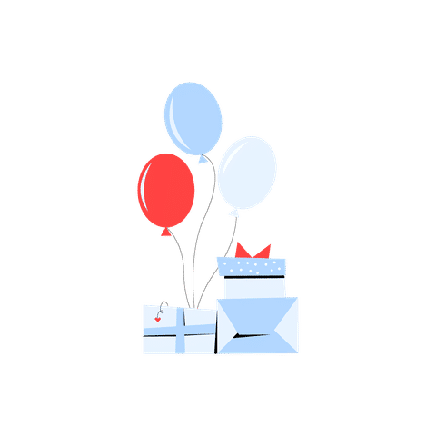 Gifts Illustrations Animated Illustrations