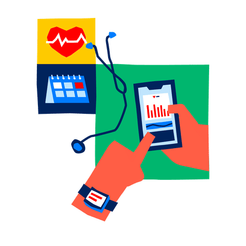 Health & Fitness Illustrations Animated Illustrations