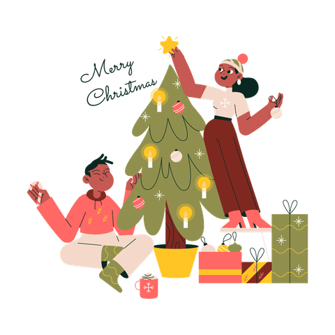 Merry Christmas Illustrations Illustrations