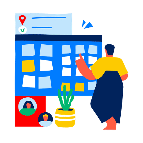 Project Management & Productivity Illustrations Animated Illustrations