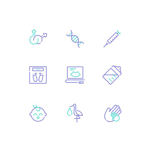 Maternity Icons Icons
