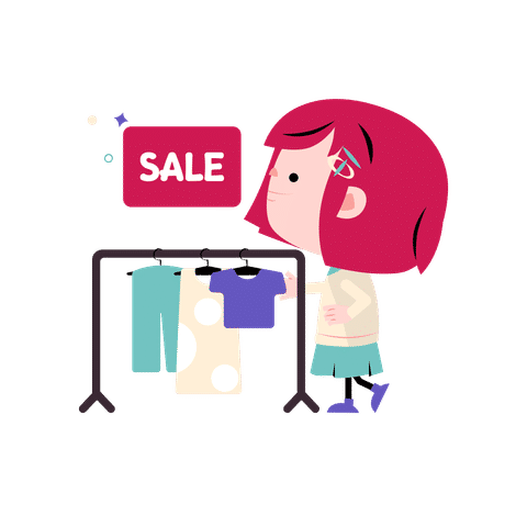 Shopping & Online Markets Illustrations Illustrations