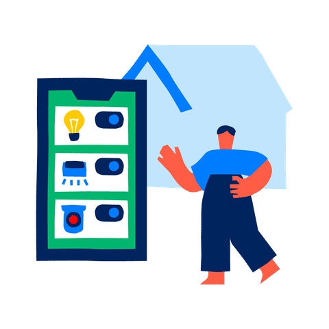 Smart Devices & IoT Illustrations Animated Illustrations