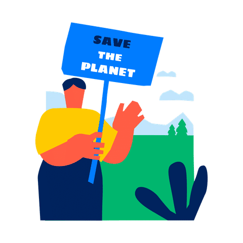 Sustainability & Climate Action Illustrations Animated Illustrations