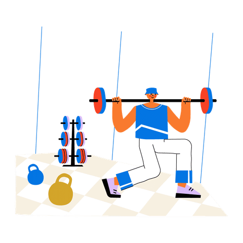 Athletics & Fitness Illustrations Illustrations