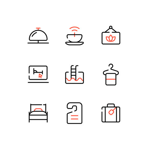 Hotel Icons Icons