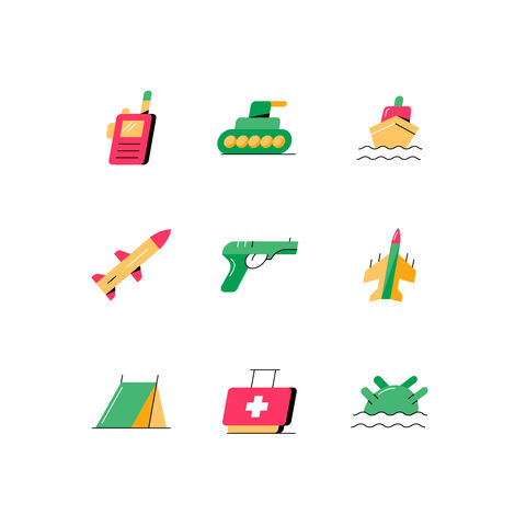 Military Icons Icons