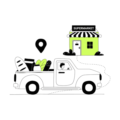Food Delivery Illustrations Animated Illustrations