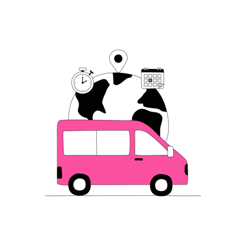 Shipping and Delivery Illustrations Animated Illustrations