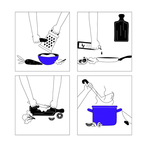 Cooking Illustrations Animated Illustrations