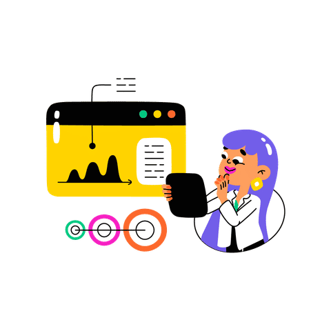 Visual Data Illustrations Illustrations