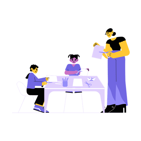 Childcare and Daycare Illustrations Illustrations
