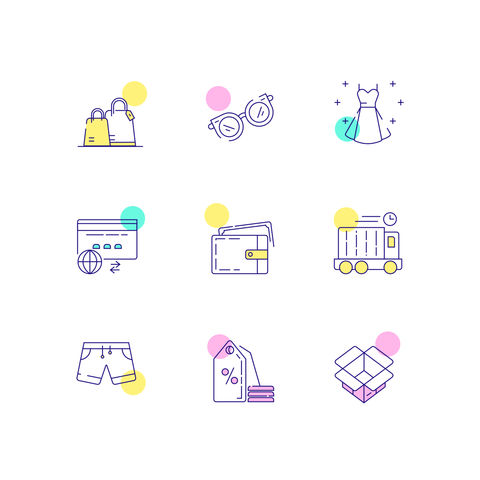 Shopping Icons Icons