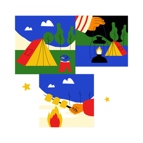 Traveling Illustrations Animated Illustrations