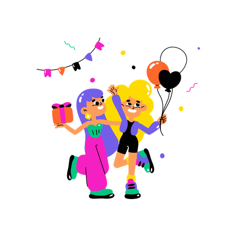 Holiday Joy Illustrations Illustrations