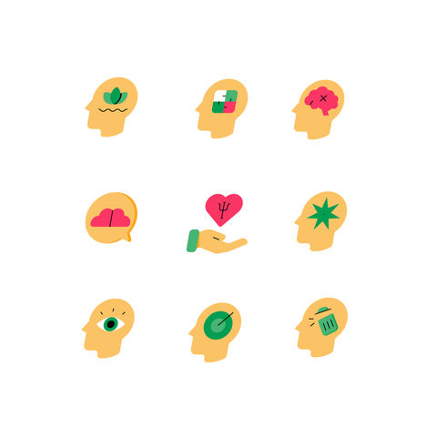 Mental Health Icons Icons