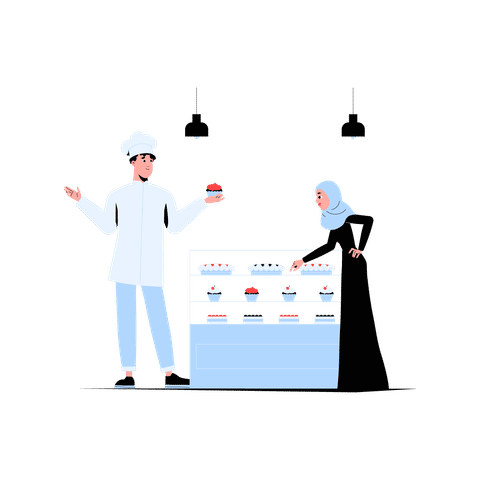 Bakery  Illustrations Illustrations