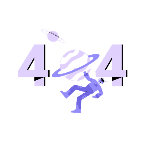 404 Error Page Illustrations Animated Illustrations