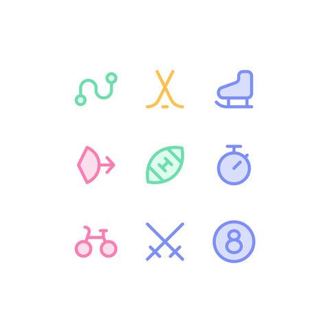 Sport System Icons Icons