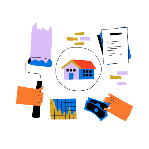 Property & Infrastructure Illustrations Animated Illustrations