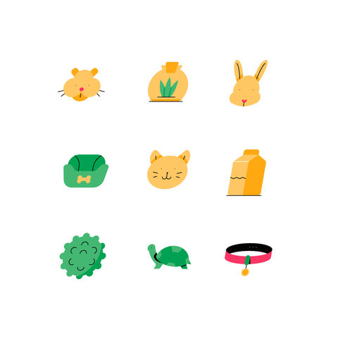 Pet Shop Icons Icons