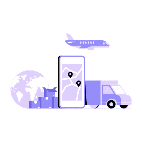 Shipping and Delivery Illustrations Animated Illustrations