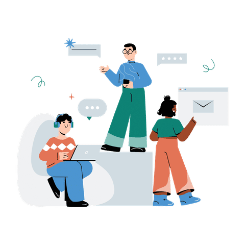 Customer Support Illustrations Animated Illustrations