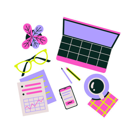 Office Work Illustrations Animated Illustrations