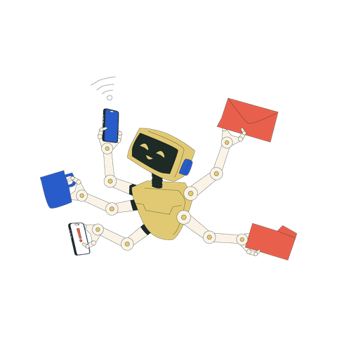 Tech & Advanced Solutions Illustrations Illustrations