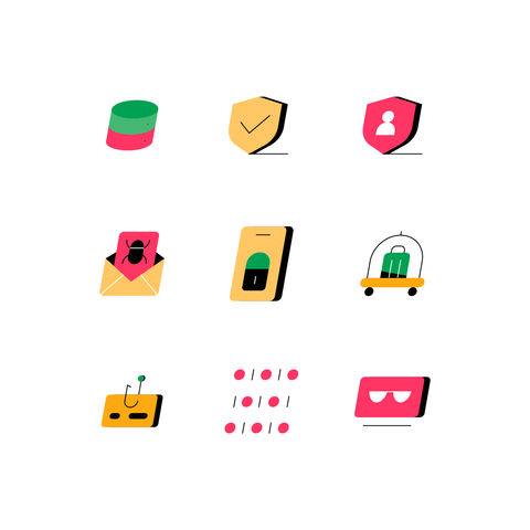 Cyber Security Icons Icons