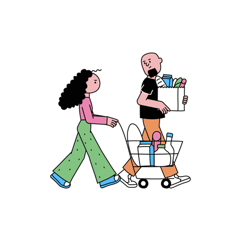 Marketplace Illustrations Animated Illustrations