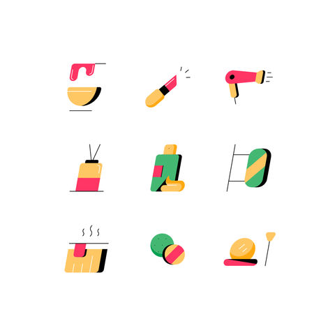 Beauty Icons Icons