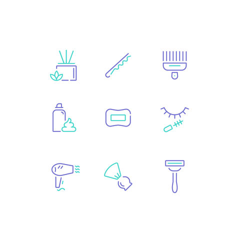 Beauty Icons Icons