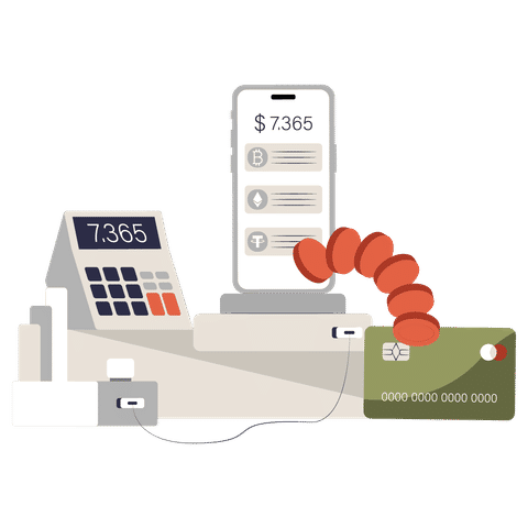 Crypto Token Illustrations Animated Illustrations