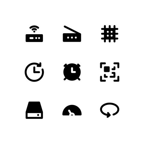Device System Icons Animated Icons