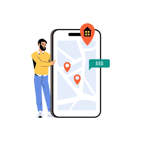 Online Rent Illustrations Illustrations