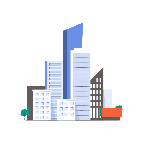 City Scape Illustrations Illustrations