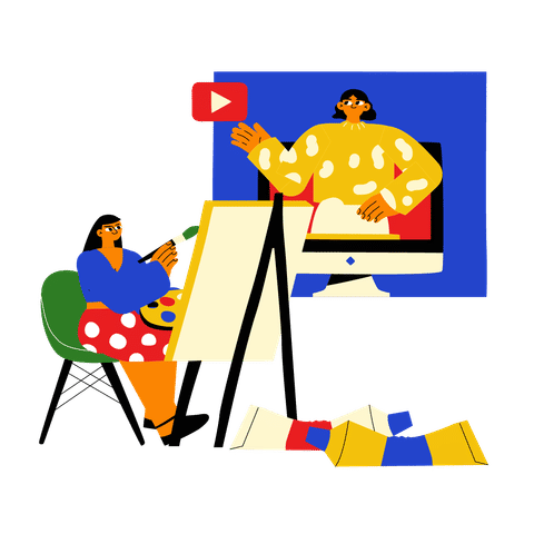 Creative Art Illustrations Animated Illustrations