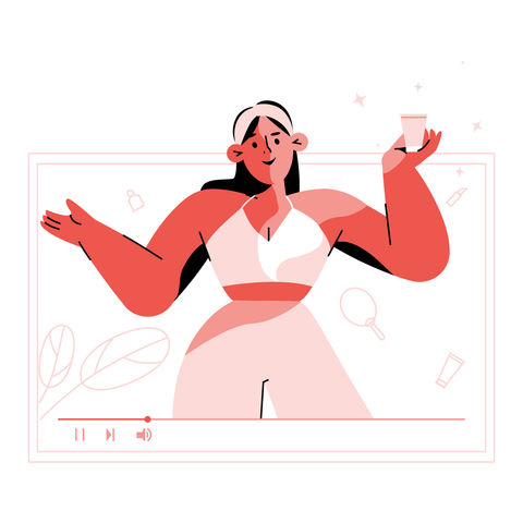 Beauty Guru Illustrations